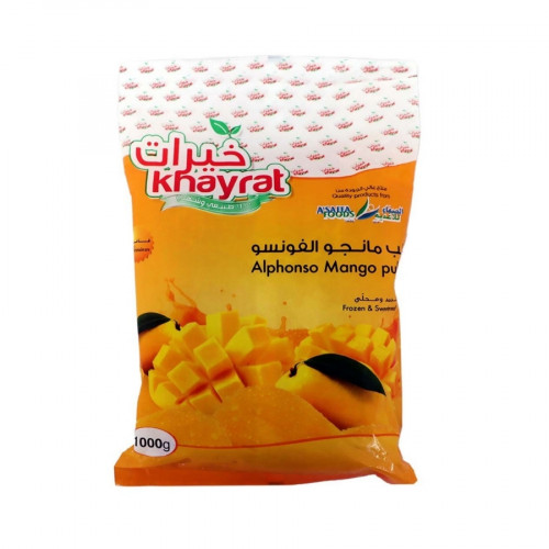 Khayrat Frozen Mango Pulp Alphonso 1Kg