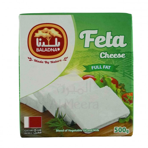 Baladna Ff Feta Cheese With Veg Oil 500Gm