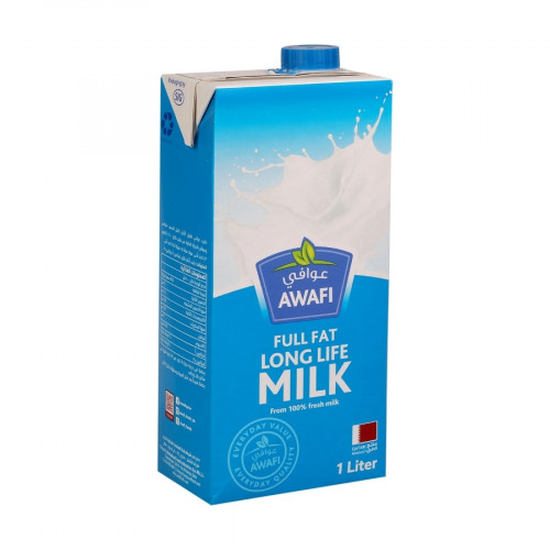 Awafi Uht Ambient Milk Ff 1Ltr