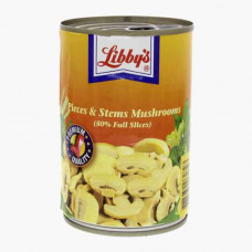 Libbys Mushroom Pieces And Stems 400g