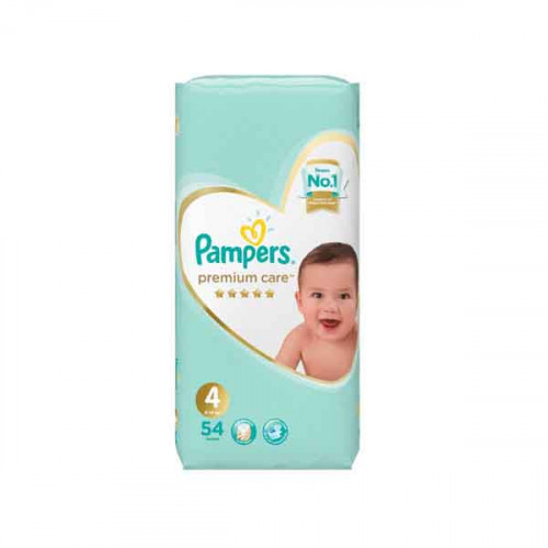 Pampers  Premium Care Diapers S4 54's