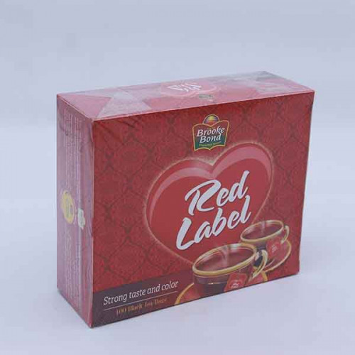 Brooke Bond Red Label Tea Bags 100 Sachet Brooke Bond Red Label Tea Bags 100 Sachet