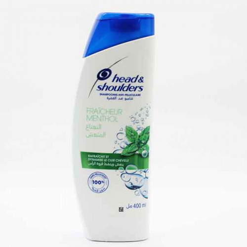 Head And Shoulder Refreshing Menthol Shampoo 400ml Head And Shoulder Refreshing Menthol Shampoo 400ml