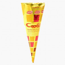 Kdd Cones Ice Cream Gold 100ml