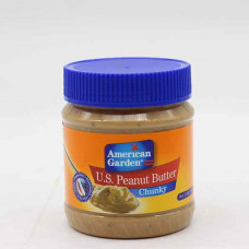 American Garden Chunky Peanut Butter 340g