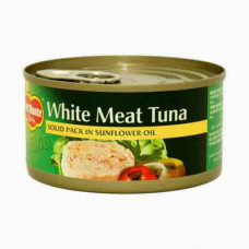 Del Monte White Meat Tuna Solid In Sf Oil 185g