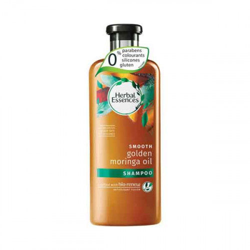 Herbal Essence Smooth Golden Moringa Shamp 400ml Herbal Essence Smooth Golden Moringa Shamp 400ml