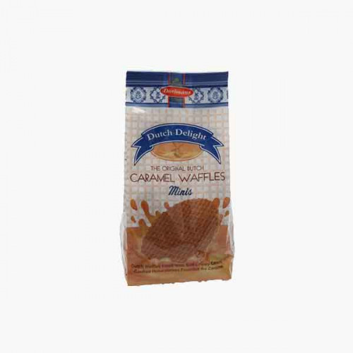 Dutch Delights Caramel Waffle Minis 200g Dutch Delights Caramel Waffle Minis 200g