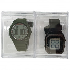 Bnmi Luminescent Digital Watch Asstd 2 Pcs