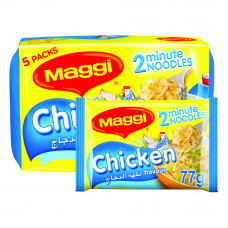 Nestle Maggi 2Minutes Chicken Noodle 77Gm 4+1