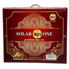 SOLAR-ONE EMBOSSED BOX DOUBLE 2PLY 4PCS SET (KOREA