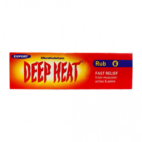 Mentholatum Deep Heat Rub 67gm -- مينتولاتام فرك عميق بالحرارة67جم Mentholatum Deep Heat Rub 67gm -- مينتولاتام فرك عميق بالحرارة67جم