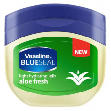 Vaseline Blue Seal Aloe Fresh Petroleum Jelly 250ml -- فاسلين بلو سيل ألو جيلي بتروليم طازجة صبار250جم