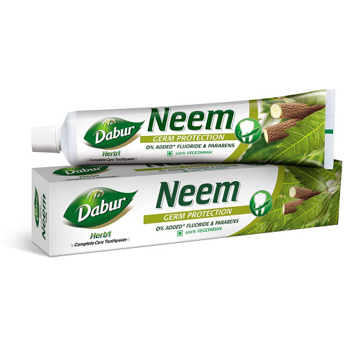 Dabur Herbal Neem Toothpaste 150g -- دابور عشبي نعيمي معجون أسنان 150مل  Dabur Herbal Neem Toothpaste 150g -- دابور عشبي نعيمي معجون أسنان 150مل