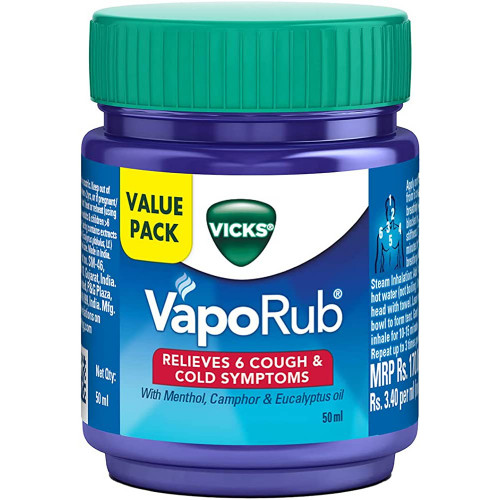Vicks Vaporub 50Gm -- فيكس فابواب 50جم Vicks Vaporub 50Gm -- فيكس فابواب 50جم