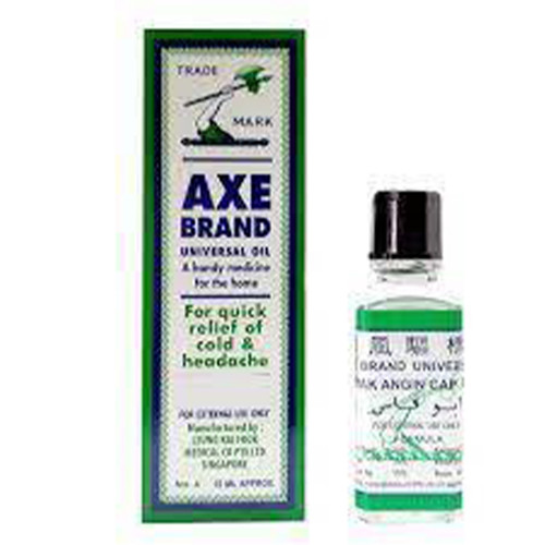 AXE 3 ML - Axe Brand Universal Oil Instant Pain/Cold/Headache Relief! -- أكس براند زيت عالمي 14مل