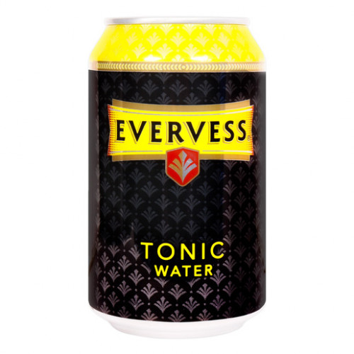 Evervess Tonic Water Can 330ml -- يفيرفيسس شراب مياه علبة