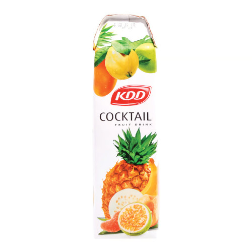 KDD Cocktail Fruit Drink 1Litre -- كي دي دي كوكتايل شراب فواكه 1لتر