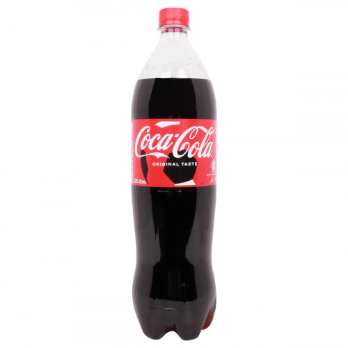 Coca Cola Bottle 3x1.25 Litres -- كوكو كولا علبة 3*1.25لتر