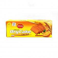 PRAN Dry Cake Cake Rusk Orange Flavo -- بران كعكة جافة شابورة برتقالي نكهة 