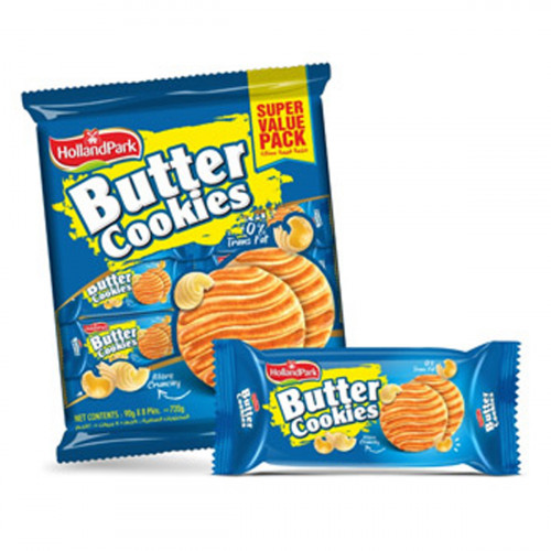 Holland Park Butter Cookies 90g -- هولاند بارك زبدة كوكيس 90ج Holland Park Butter Cookies 90g -- هولاند بارك زبدة كوكيس 90ج