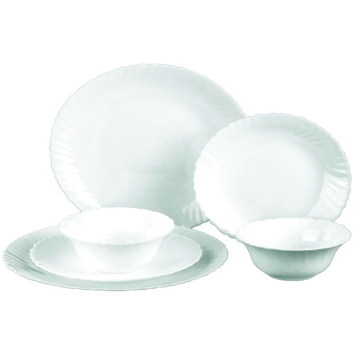 Royalford Rf10287 Opalware Dinner Set Round 12Pc