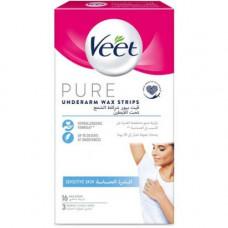 Veet Pure Sensitive Underarm 16s -- يت بيور سينسيتيف تحت الإبط 16 قرص