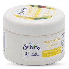 St. Ives Body Cream Vitamin E And Avocado 100ml -- كريم الجسم سانت آيفز بفيتامين هـ والأفوكادو 100 مل