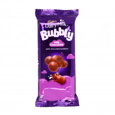 Cadbury Dairy Milk Bubbly Milk Chocolate 87g x 3s -- كادبوري ديري ميلك شوكولاتة بالحليب بابلي 87 جرام × 3 حبة