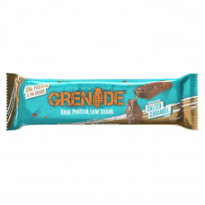 Grenade Choc Chip Salted Caramel Protein Bar 60g -- جرينيد لوح بروتين شوكولاتة بالكراميل المملح 60 جم