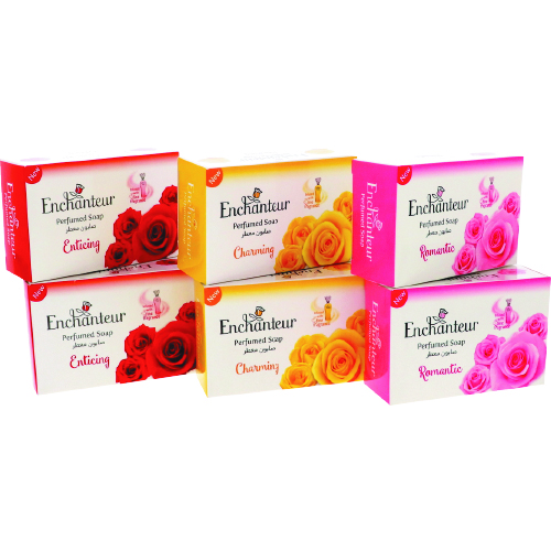 Enchanteur Soap 6Pc X 125Gm Asstd Enchanteur Soap 6Pc X 125Gm Asstd
