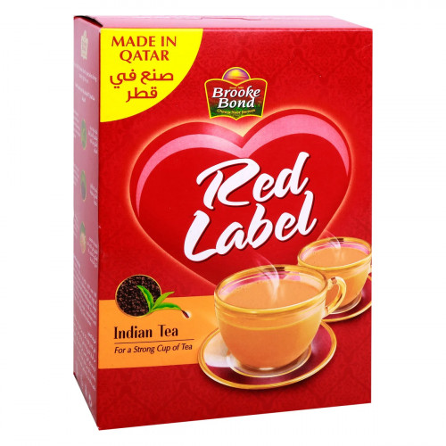 Brooke Bond Red Label Black Loose Tea 450g -- بروكي بنود لاصقة أحمر شاي أسود سائب 450ج Brooke Bond Red Label Black Loose Tea 450g -- بروكي بنود لاصقة أحمر شاي أسود سائب 450ج