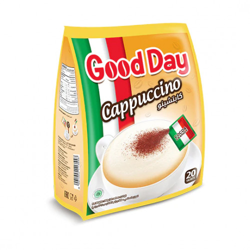 Good Day Instant Coffee Cappuccino 3 In 1 Bag 25g