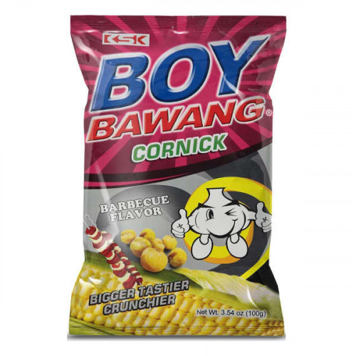 Boy Bawang Cronick Corn Snacks Barbecue 100gm - بوي باوانج كورنيك سناكس ذرة باربيكيو 100 جم Boy Bawang Cronick Corn Snacks Barbecue 100gm - بوي باوانج كورنيك سناكس ذرة باربيكيو 100 جم