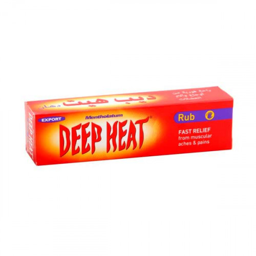 Mentholatem Deepheat Rub For Pain 35gm -- مينتولاتيم  لتخفيف ألالام المفاصل و العضلات 35 جرام Mentholatem Deepheat Rub For Pain 35gm -- مينتولاتيم  لتخفيف ألالام المفاصل و العضلات 35 جرام