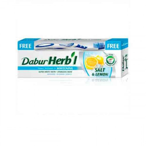 Dabur Herbal Toothpaste Whitening 150gm -- دابرهيربال بالاعشاب معجون اسنان مبيض 150 جرام Dabur Herbal Toothpaste Whitening 150gm -- دابرهيربال بالاعشاب معجون اسنان مبيض 150 جرام
