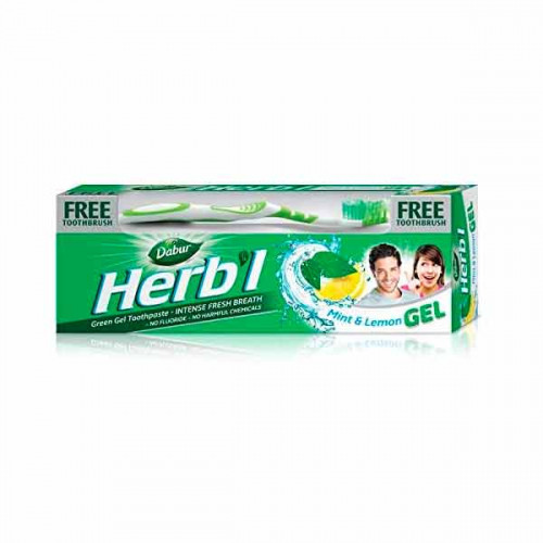 Dabur Herbal Toothpaste Fresh Gel 150gm -- دابرهيربال بالاعشاب معجون اسنان جل منعش 150 جرام Dabur Herbal Toothpaste Fresh Gel 150gm -- دابرهيربال بالاعشاب معجون اسنان جل منعش 150 جرام