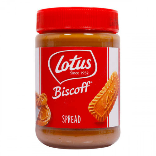 Lotus Biscoff Spread 400gm -- لوتس بسكويت بالكراميل قابله للدهن 400 جرام  Lotus Biscoff Spread 400gm -- لوتس بسكويت بالكراميل قابله للدهن 400 جرام