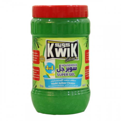 Kwik Super Gel Multi Action Cleaner 1Kg -- كويك سوبر جل منظف متعدد الإستخدامات 1 كيلو Kwik Super Gel Multi Action Cleaner 1Kg -- كويك سوبر جل منظف متعدد الإستخدامات 1 كيلو