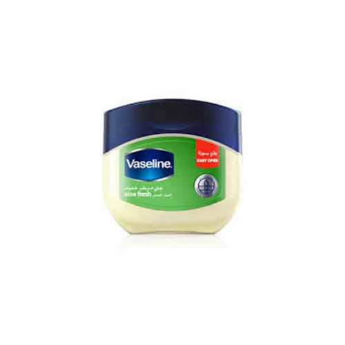 Vaseline Petroleum Jelly Aloe Fresh 240ml -- جلى مرطب خفيف بالصبار المنعش 240 مللي من فازلين Vaseline Petroleum Jelly Aloe Fresh 240ml -- جلى مرطب خفيف بالصبار المنعش 240 مللي من فازلين