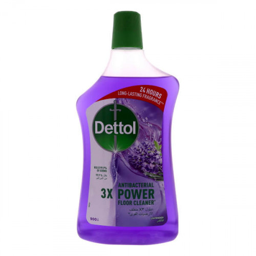 Dettol Antibacterial Power Floor Cleaner Lavender 900ml -- ديتول منظف الأرضيات القوي المضاد للبكتريا باللافندر 900 مل Dettol Antibacterial Power Floor Cleaner Lavender 900ml -- ديتول منظف الأرضيات القوي المضاد للبكتريا باللافندر 900 مل