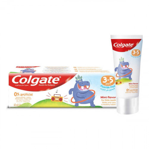 Colgate Kids Toothpaste Mint 60ml (3 to 2 years) -- كولجت معجون أسنان للأطفال بالنعناع 60 مل من 2-3 سنة Colgate Kids Toothpaste Mint 60ml (3 to 2 years) -- كولجت معجون أسنان للأطفال بالنعناع 60 مل من 2-3 سنة