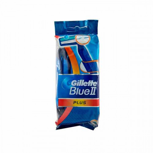 Gillette Blue Ii Razor Bag 10s -- ماكينه حلاقه جيليت II الازرق كيس 10 حبه Gillette Blue Ii Razor Bag 10s -- ماكينه حلاقه جيليت II الازرق كيس 10 حبه