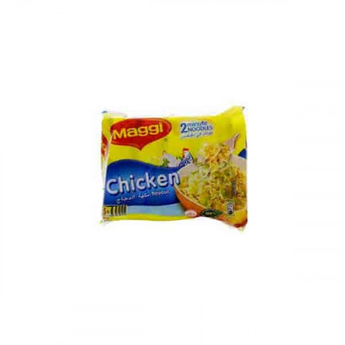 Nestle Maggi 2Minutes Chicken Noodle 77gm -- نستلة ماجي شعيرية في 2 دقيقة تشكيلة 77 جم Nestle Maggi 2Minutes Chicken Noodle 77gm -- نستلة ماجي شعيرية في 2 دقيقة تشكيلة 77 جم