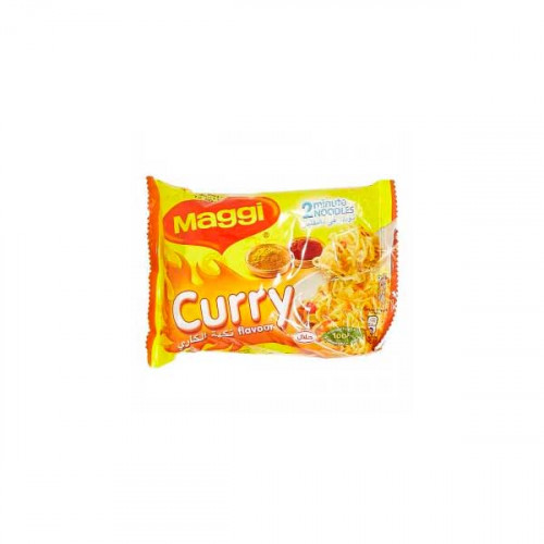 Nestle Maggi 2Minutes Curry Noodle 79gm -- نستلة ماجي نودلز بطعم الكاري 79 جم  Nestle Maggi 2Minutes Curry Noodle 79gm -- نستلة ماجي نودلز بطعم الكاري 79 جم