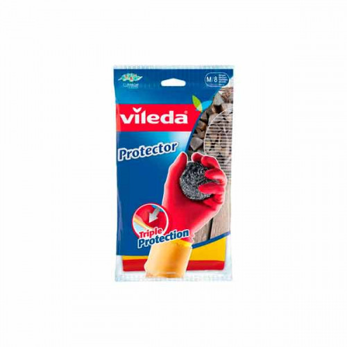 Vileda Gloves Protector Medium - 2412 -- قفازات الحمايه من فيليدا - وسط - 2412 Vileda Gloves Protector Medium - 2412 -- قفازات الحمايه من فيليدا - وسط - 2412