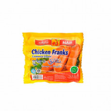 Naif Chicken Frankfurter 340gm -- نايف  نقانق دجاج مطبوخة و مجمدة 340 جرام